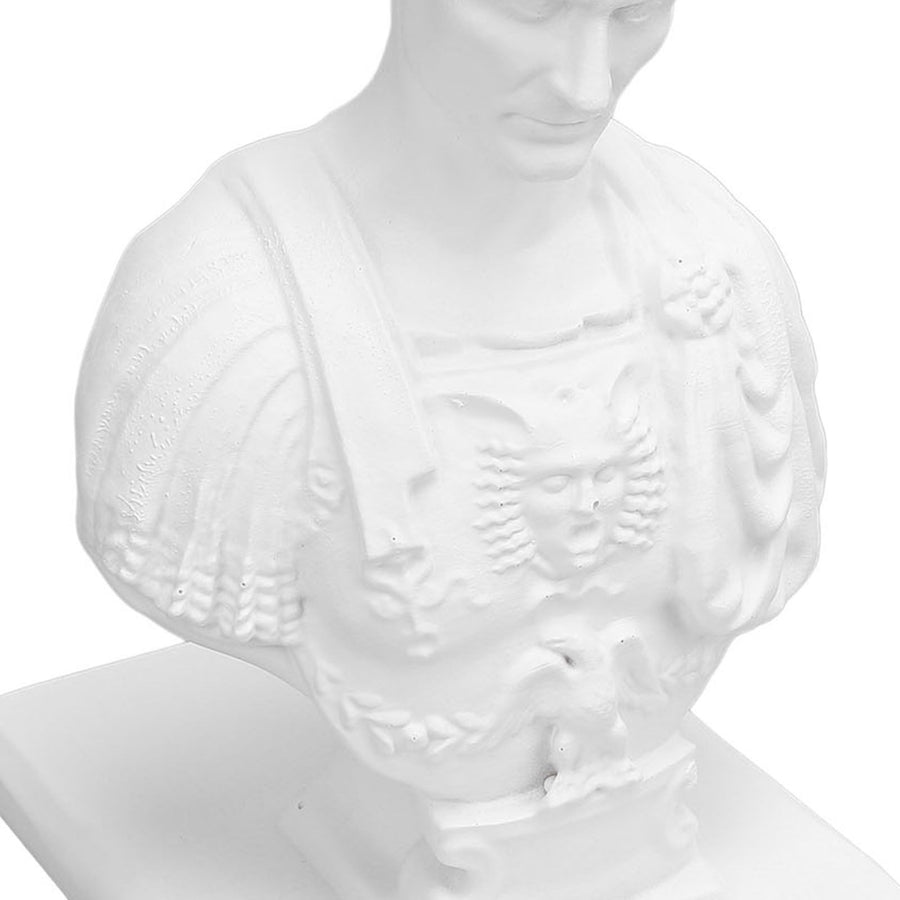 Bust Statue Pen Holder Multi Functional Resin Funny Sculpture Pencil Holder for Office Home