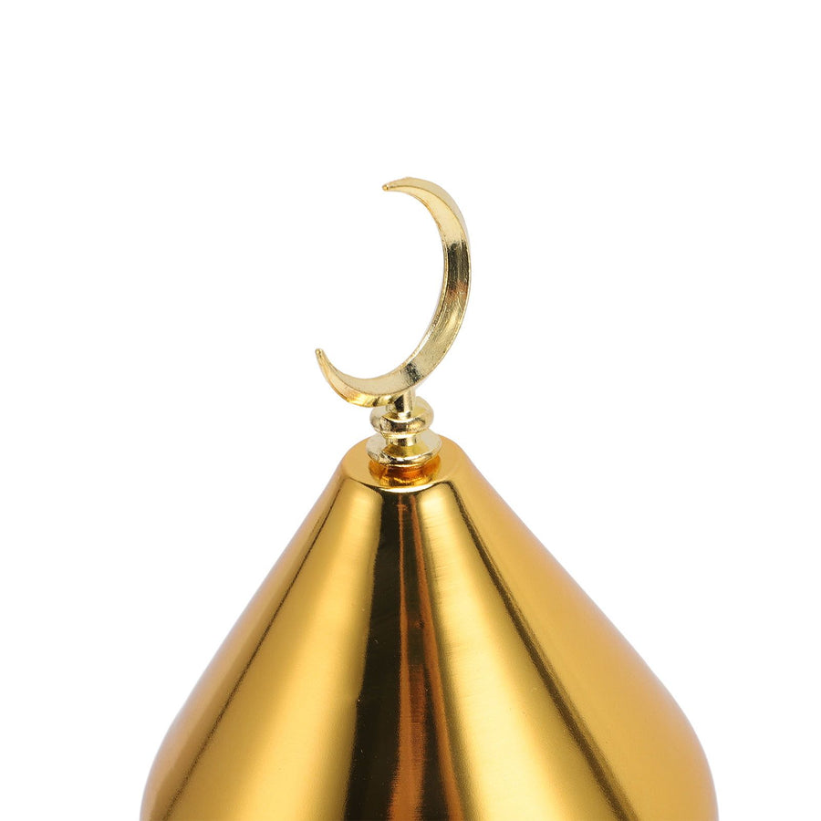 Gold Wind Lamp Handmade Retro Hollow Wind Lamp Iron Lantern for Wedding Party Decoration L
