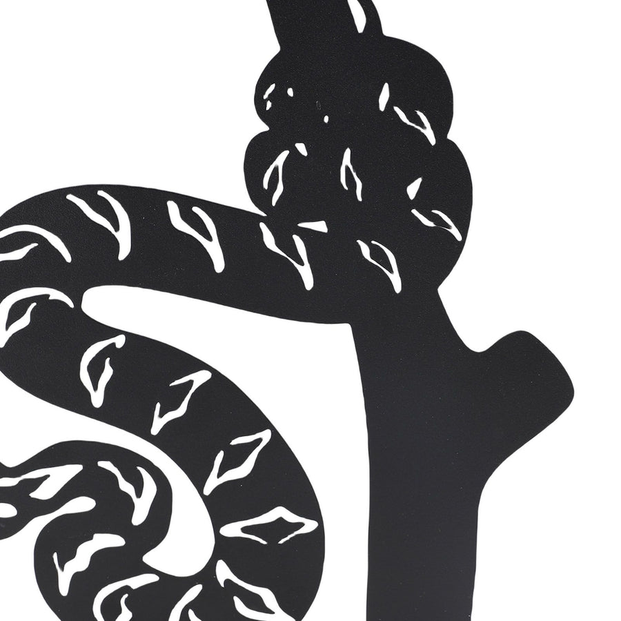 Snake Metal Wall Decor Modern Abstract Wall Art Hanging Decor for Living Room Bedroom Bathroom