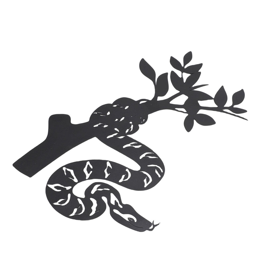 Snake Metal Wall Decor Modern Abstract Wall Art Hanging Decor for Living Room Bedroom Bathroom