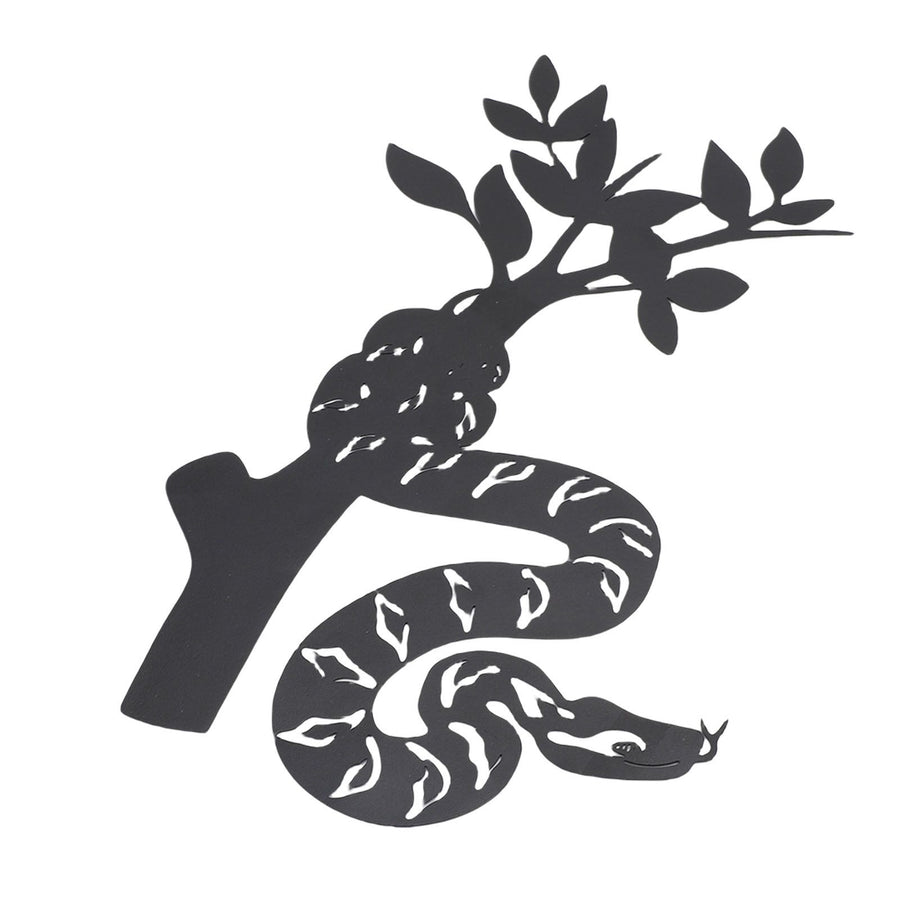 Snake Metal Wall Decor Modern Abstract Wall Art Hanging Decor for Living Room Bedroom Bathroom
