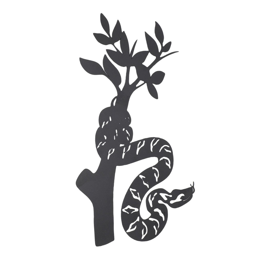 Snake Metal Wall Decor Modern Abstract Wall Art Hanging Decor for Living Room Bedroom Bathroom