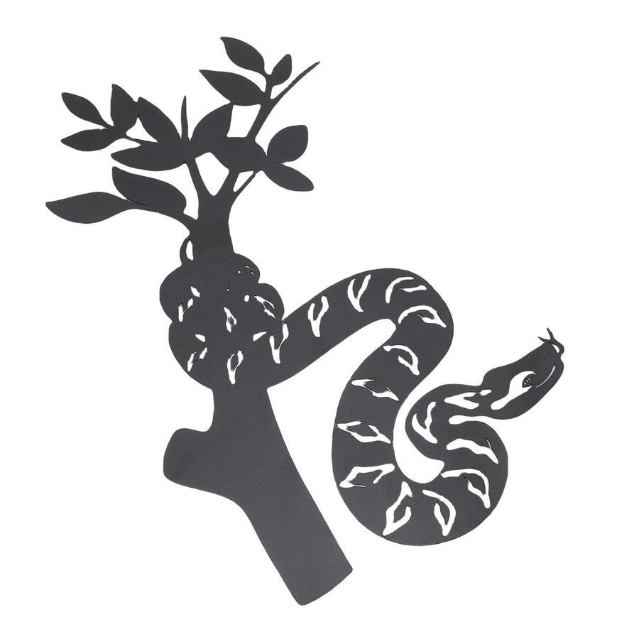 Snake Metal Wall Decor Modern Abstract Wall Art Hanging Decor for Living Room Bedroom Bathroom