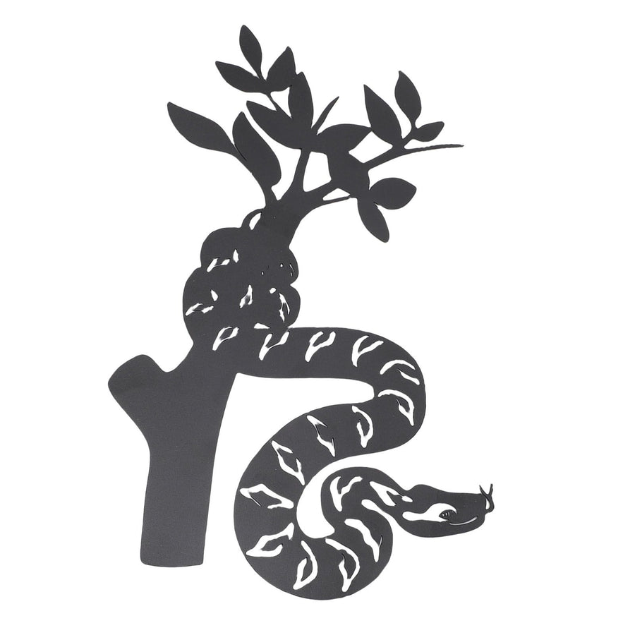 Snake Metal Wall Decor Modern Abstract Wall Art Hanging Decor for Living Room Bedroom Bathroom