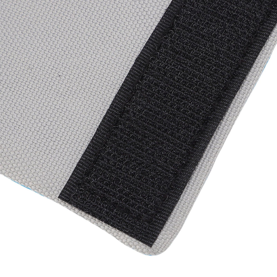 Poker Card Holder Fabric Folding Multi Layered Stylish Game Card Rack Tabletop Stand Blue
