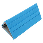 Poker Card Holder Fabric Folding Multi Layered Stylish Game Card Rack Tabletop Stand Blue