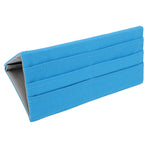 Poker Card Holder Fabric Folding Multi Layered Stylish Game Card Rack Tabletop Stand Blue