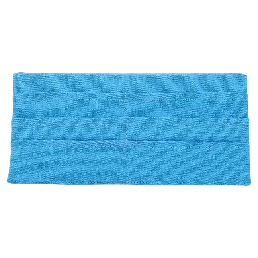Poker Card Holder Fabric Folding Multi Layered Stylish Game Card Rack Tabletop Stand Blue