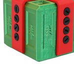 Annoying Nested Screw Gift Box 3D Printed Reusable Funny Prank Gift Box for Birthday Holiday Green Red