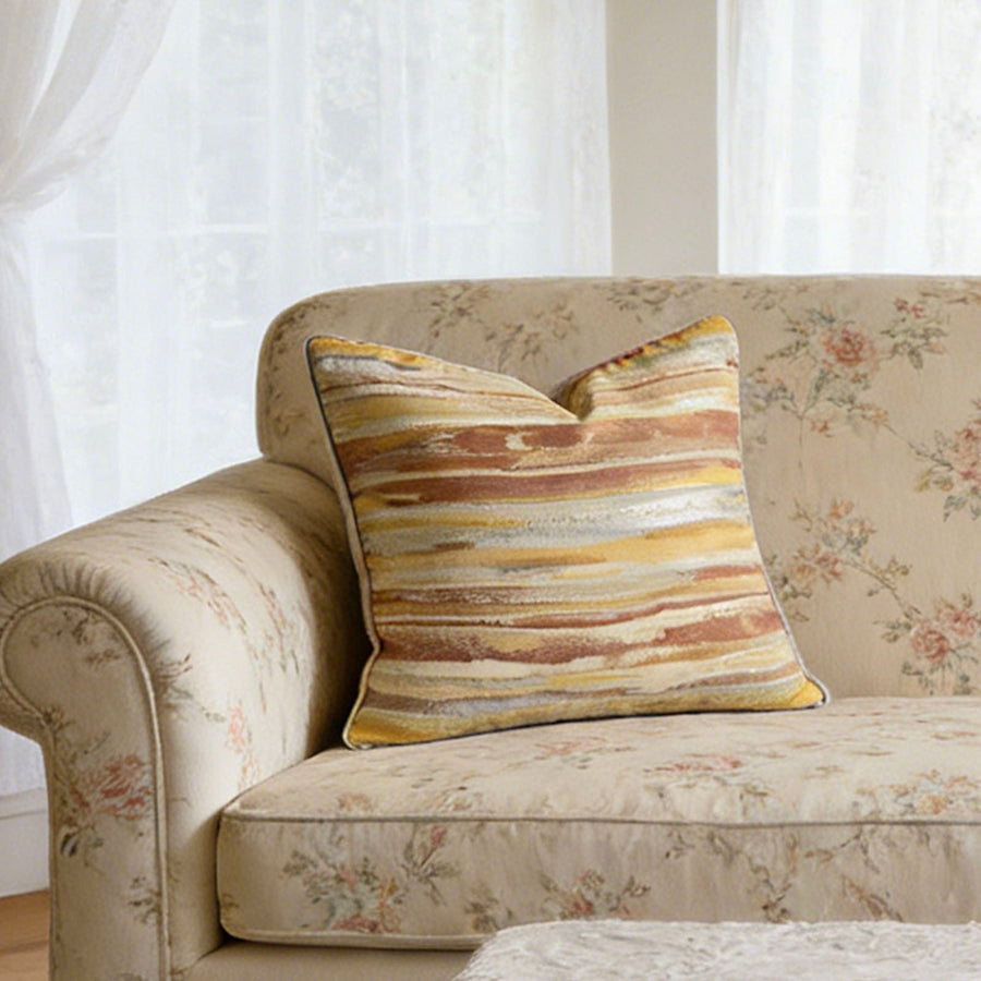4pcs Decorative Throw Pillow Covers Rustic Farmhouse Boho Style Pillowcases for Living Room Couch Sofa Bed Home Decor Yellow 50.8x30.5cm/20x12in