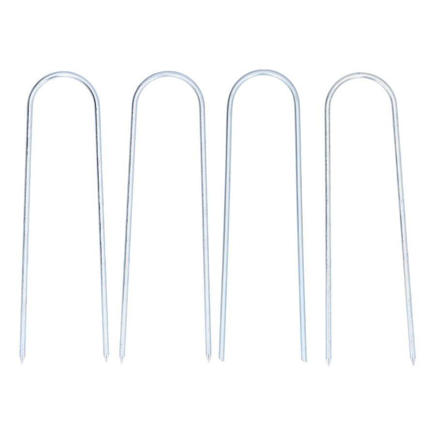 4PCS U Shaped Nail Tent Nails Ground Staple Stainless Steel Garden Pegs Securing Lawn Supplies