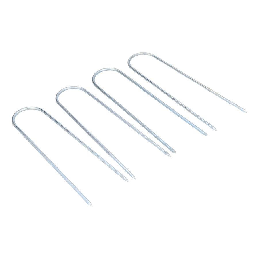 4PCS U Shaped Nail Tent Nails Ground Staple Stainless Steel Garden Pegs Securing Lawn Supplies