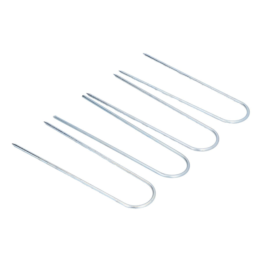 4PCS U Shaped Nail Tent Nails Ground Staple Stainless Steel Garden Pegs Securing Lawn Supplies