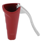 Aluminum Alloy Nut Cracker Durable Walnut Opener Sheller Plier Walnut Tool for Home KitchenRed