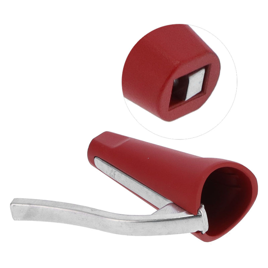 Aluminum Alloy Nut Cracker Durable Walnut Opener Sheller Plier Walnut Tool for Home KitchenRed