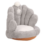 Lumbar Support Seat Cushion Comfortable Thickened Chair Cushion Home Backrest Cushion for Office Grey