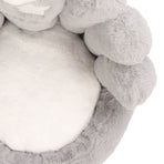 Lumbar Support Seat Cushion Comfortable Thickened Chair Cushion Home Backrest Cushion for Office Grey
