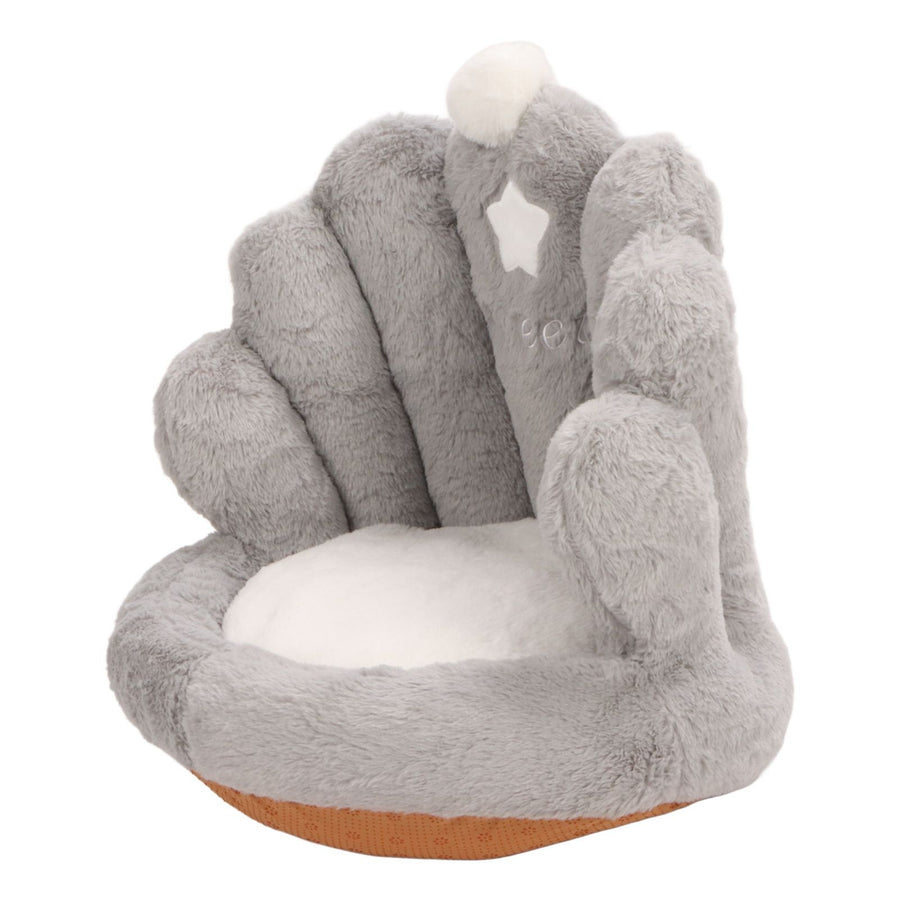 Lumbar Support Seat Cushion Comfortable Thickened Chair Cushion Home Backrest Cushion for Office Grey