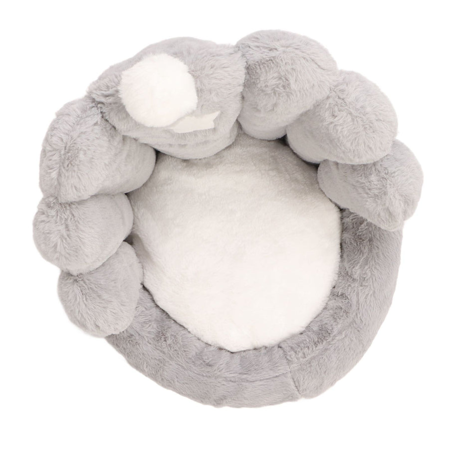 Lumbar Support Seat Cushion Comfortable Thickened Chair Cushion Home Backrest Cushion for Office Grey