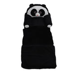 Foldable Kids Sofa Cute Cartoon Design Short Plush Soft Comfortable Portable Children Couch for Home Panda