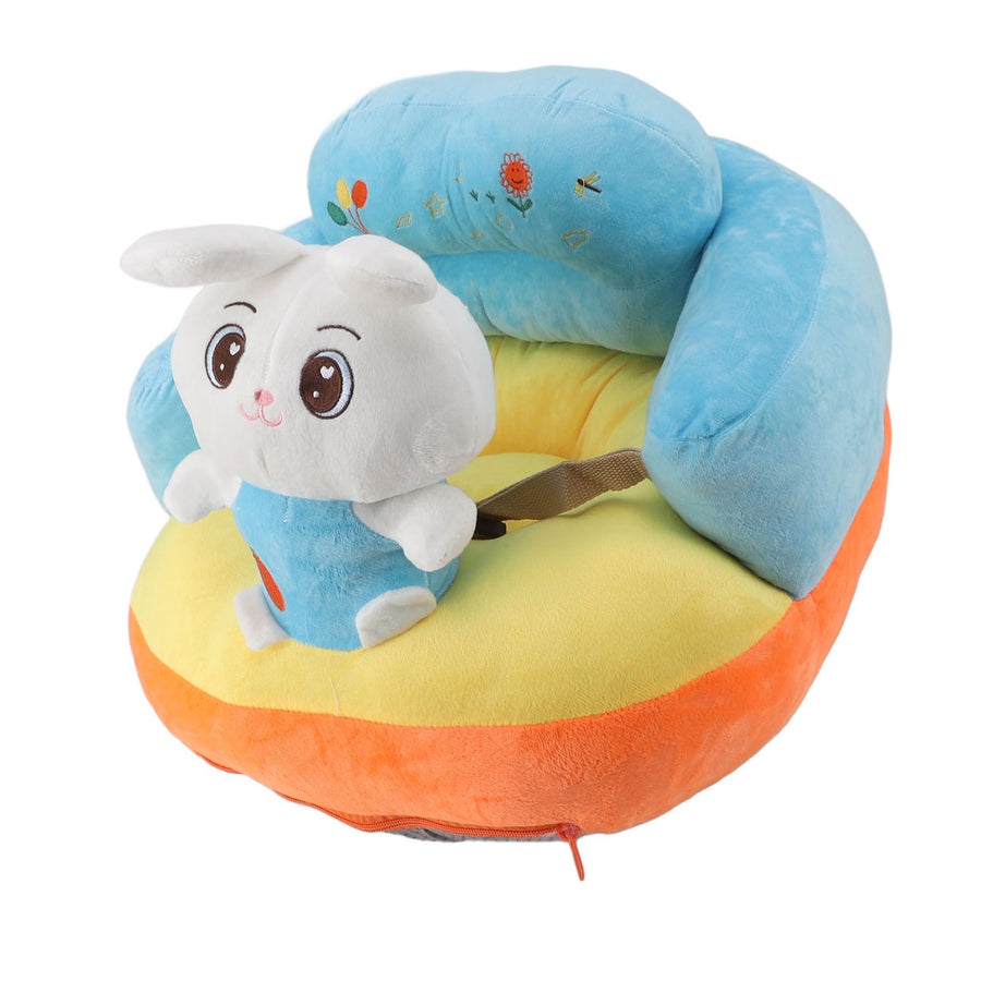 Learning Sitting Chair Prevents Falls Adjustable Angle Portable Safe Super Soft Plush Baby Support Seat Bunny Baby