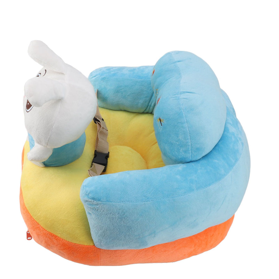Learning Sitting Chair Prevents Falls Adjustable Angle Portable Safe Super Soft Plush Baby Support Seat Bunny Baby