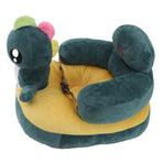 Baby Support Sofa Adjustable Angle Stable Electric Infant Sit Up Chair Floor Seat Plush Lounger for Household Dragon