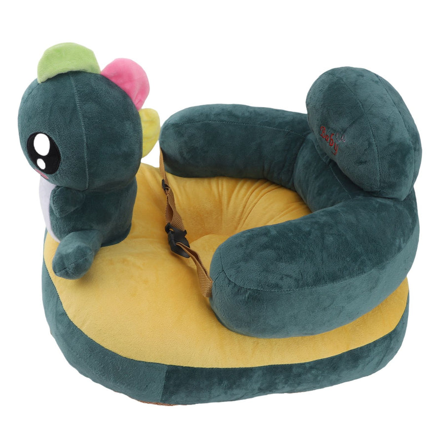 Baby Support Sofa Adjustable Angle Stable Electric Infant Sit Up Chair Floor Seat Plush Lounger for Household Dragon
