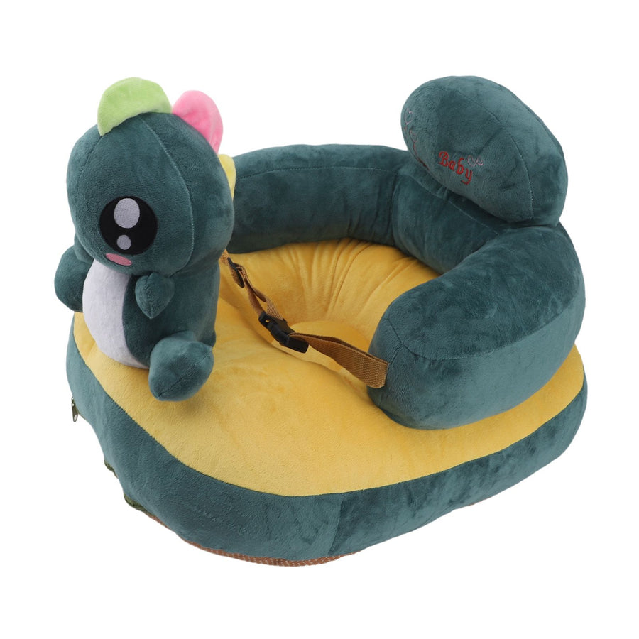 Baby Support Sofa Adjustable Angle Stable Electric Infant Sit Up Chair Floor Seat Plush Lounger for Household Dragon