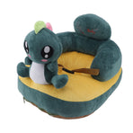 Baby Support Sofa Adjustable Angle Stable Electric Infant Sit Up Chair Floor Seat Plush Lounger for Household Dragon