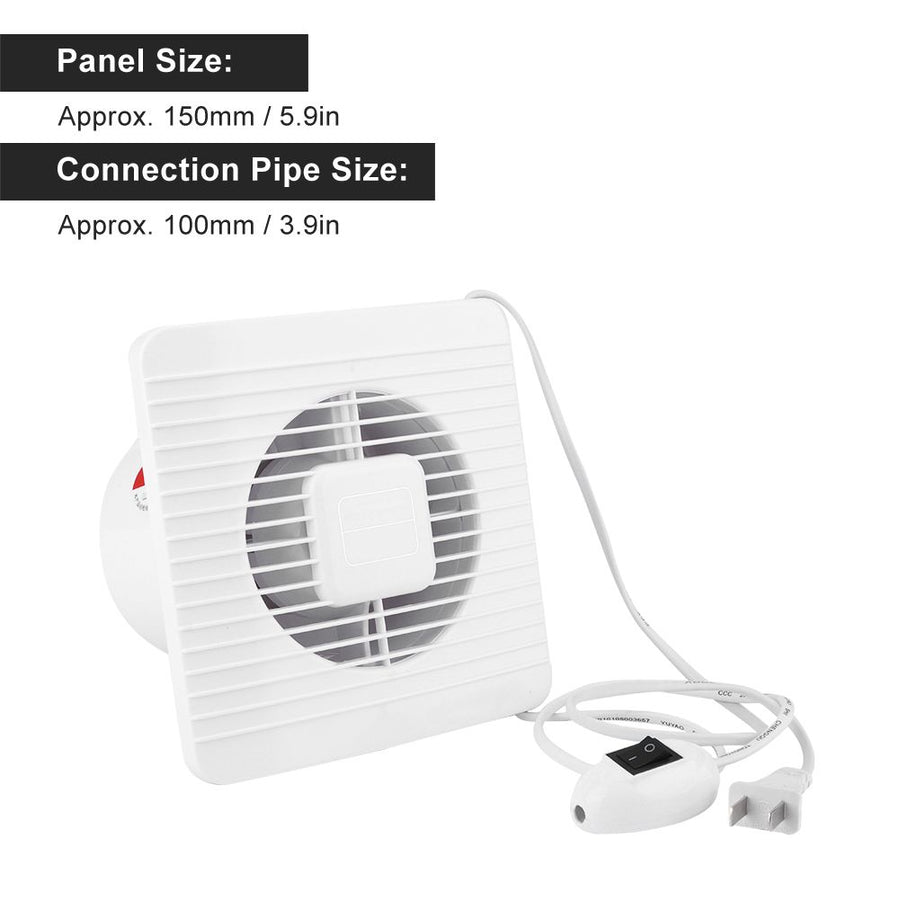 100mm Kitchen Bathroom Industrial Exhaust Fan Wall Window Ventilating Fan Chinese Plug