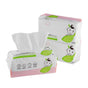 60Pcs Bag Skin Friendly Wet and Dry Dual Use Cotton Tissue Disposable Portable Tissue Paper