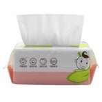 60Pcs Bag Skin Friendly Wet and Dry Dual Use Cotton Tissue Disposable Portable Tissue Paper