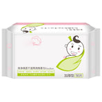 60Pcs Bag Skin Friendly Wet and Dry Dual Use Cotton Tissue Disposable Portable Tissue Paper