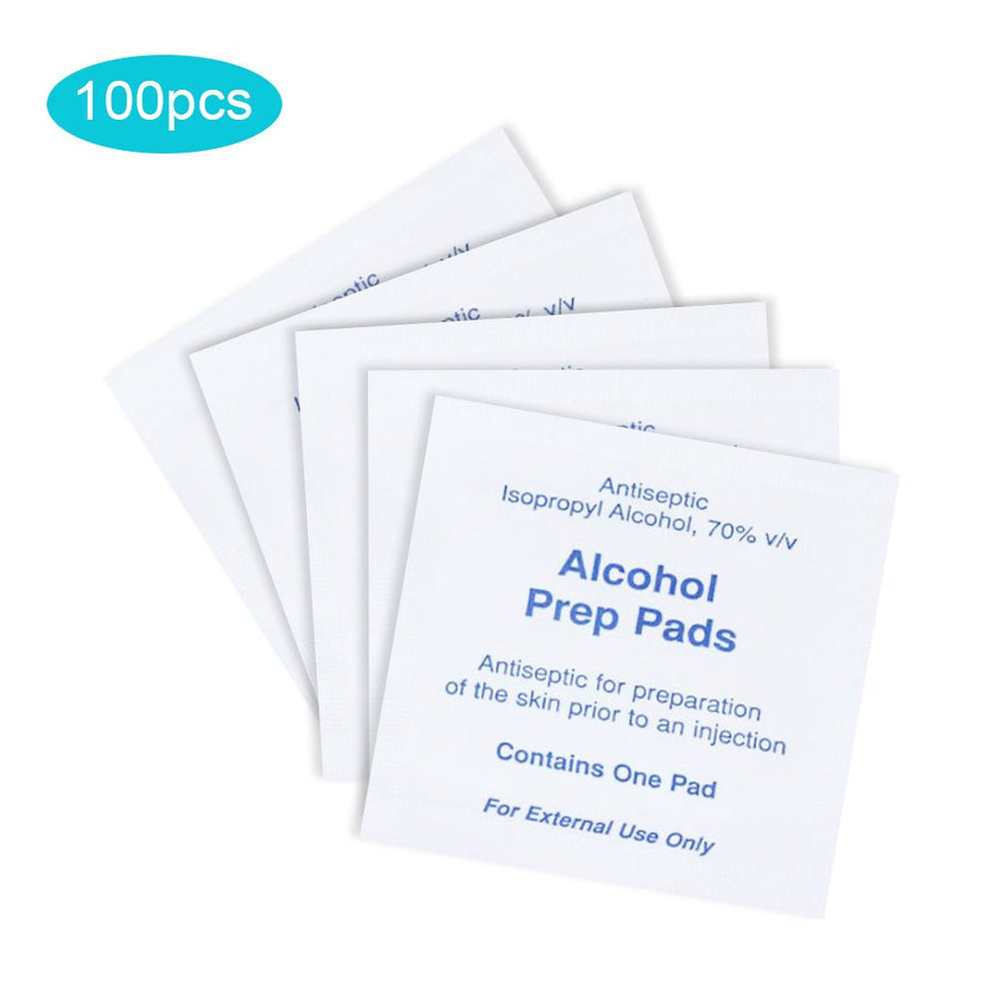100Pcs Portable Disposable Non Woven Wipe Pad Cleaning Pads Wet Paper
