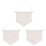 3pcs Pin Wall Display Blank Banners Badge Lapel Brooch Display Pendant Home Decoration AccessoriesBeige M