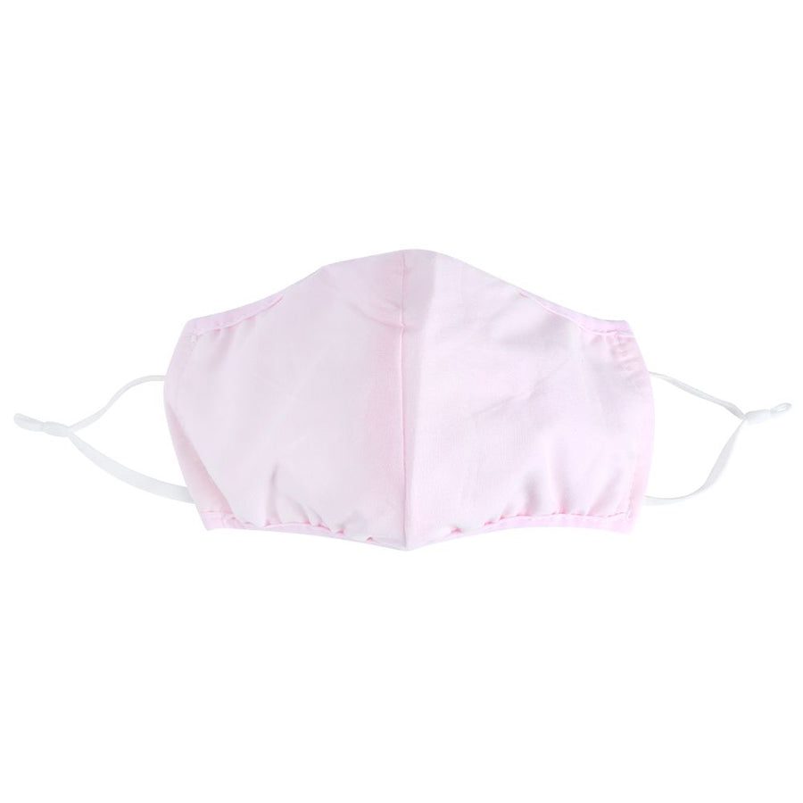 3Pcs Washable Cotton Face Cover Dust Proof Breathable Mouth Muffle for Adult Men Women Use(Pink )