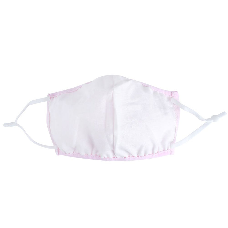 3Pcs Washable Cotton Face Cover Dust Proof Breathable Mouth Muffle for Adult Men Women Use(Pink )
