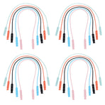 4Set Universal Soft Silicone Elastic MouthMuffle Strap Belt for Doctor Nurse Teacher Use