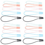 4Set Universal Soft Silicone Elastic MouthMuffle Strap Belt for Doctor Nurse Teacher Use