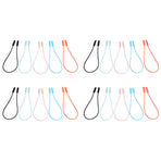 4Set Universal Soft Silicone Elastic MouthMuffle Strap Belt for Doctor Nurse Teacher Use