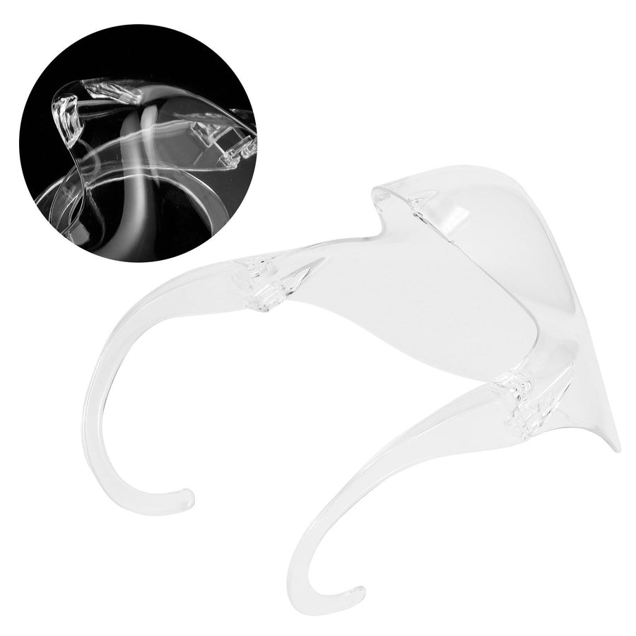 Waterproof Transparent Anti Fogging Protective Face Cover Safety Guard Sanitary Accessory