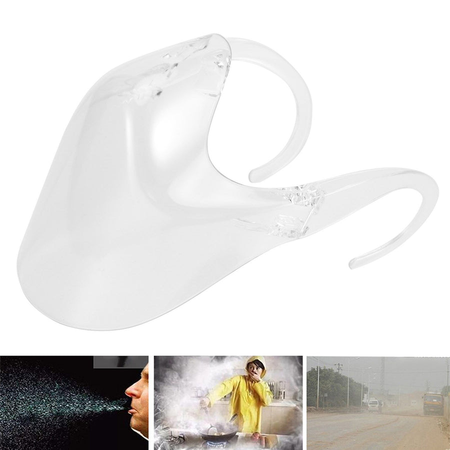 Waterproof Transparent Anti Fogging Protective Face Cover Safety Guard Sanitary Accessory
