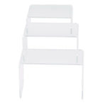 3pcs / Set Acrylic Doll Toy Figure Display Riser Rack Transparent Jewelry Display Stand