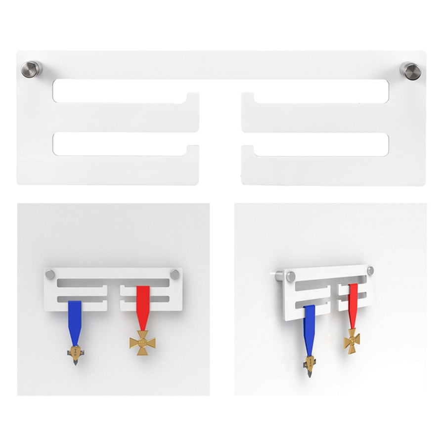 Medal Display Hanger Acrylic Prize Medal Wall Holder Display Rack for Hanging Medals