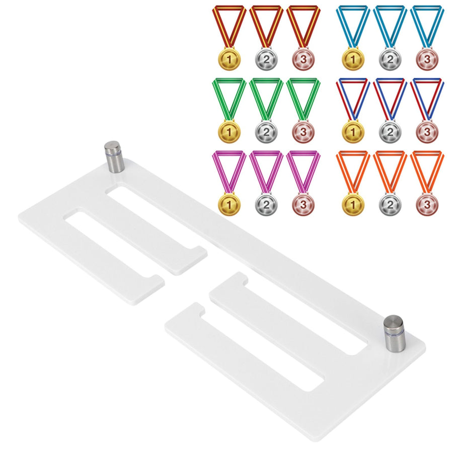 Medal Display Hanger Acrylic Prize Medal Wall Holder Display Rack for Hanging Medals