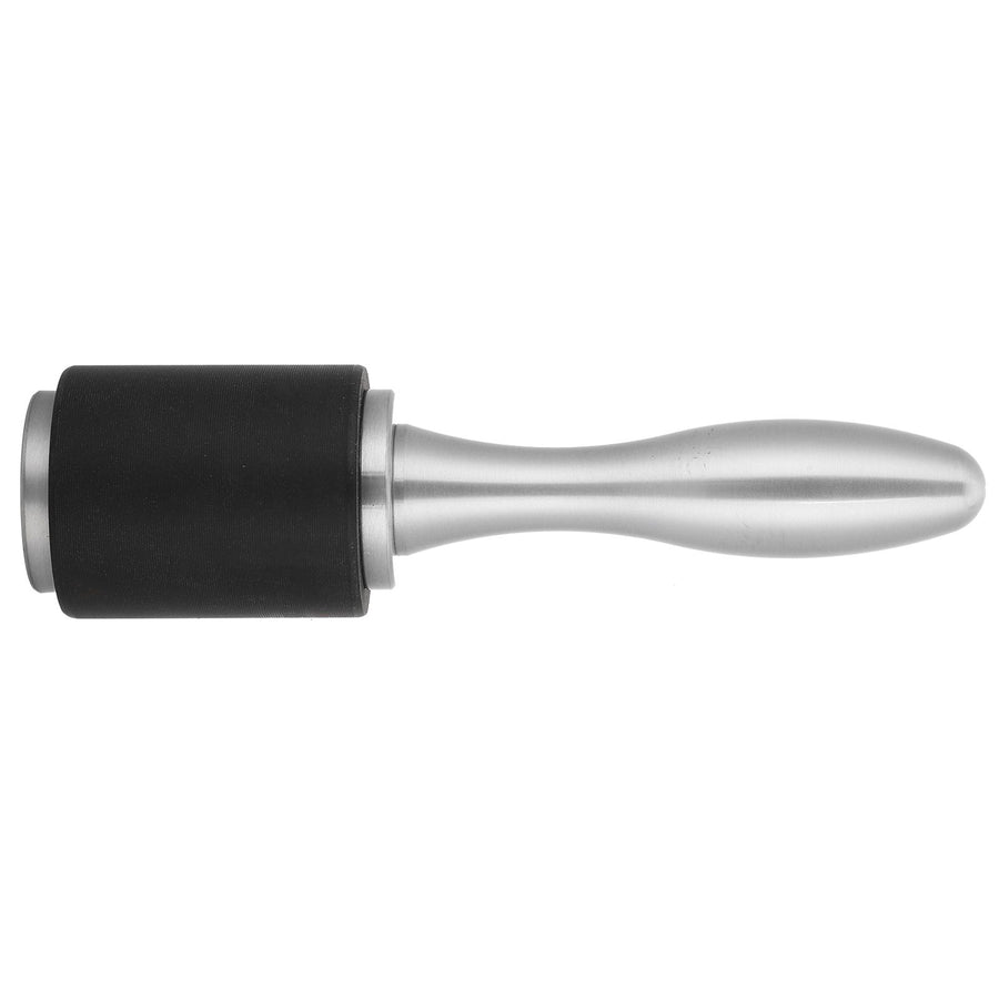 Leather Craft Hammer DIY Handcraft Hand Made Nylon Carving Engraving Punching Tools(Aluminum Alloy Handle SingleHead Black )