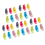 5Set Drink Markers Cute Animal Shaped Silicone Wine Glass Tag Identifier Drinkware Tools