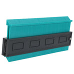 Contour Ruler Duplicator with Lock Irregular Outline Measuring Tool Carpentry AccessoryGreen L 250mm / 10in