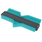 Contour Ruler Duplicator with Lock Irregular Outline Measuring Tool Carpentry AccessoryGreen L 250mm / 10in